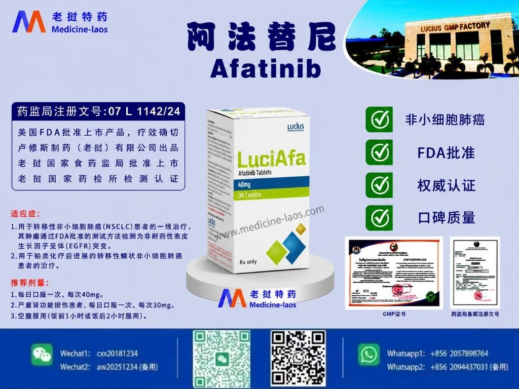阿法替尼(Afatinib,马来酸阿法替尼)LuciAfa
